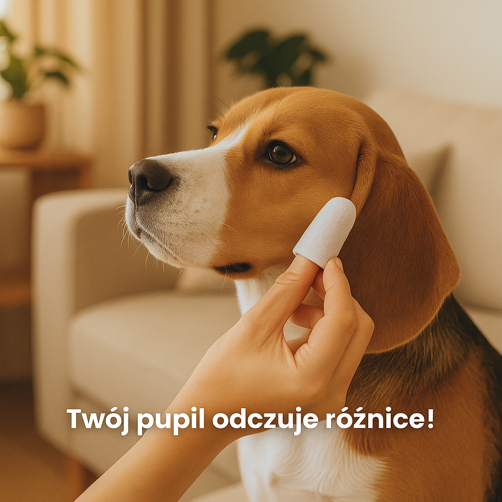 WoofSmile™ Naturalne chusteczki do higieny uszu zwierząt (50szt)