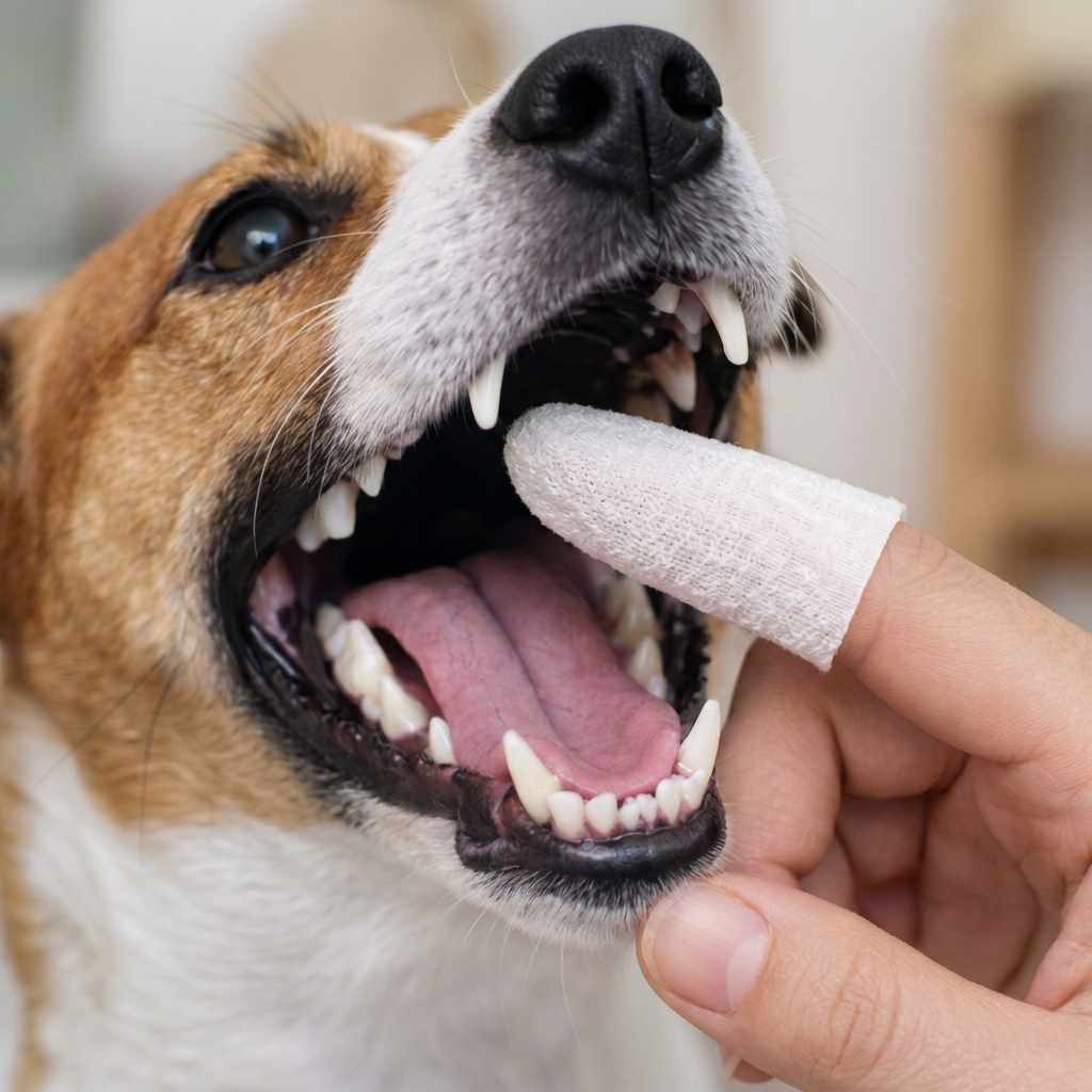 WoofSmile™ Naturalne chusteczki do higieny jamy ustnej zwierząt (50szt)