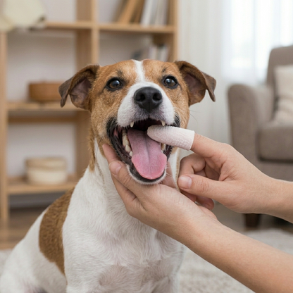 WoofSmile™ Naturalne chusteczki do higieny jamy ustnej zwierząt (50szt)